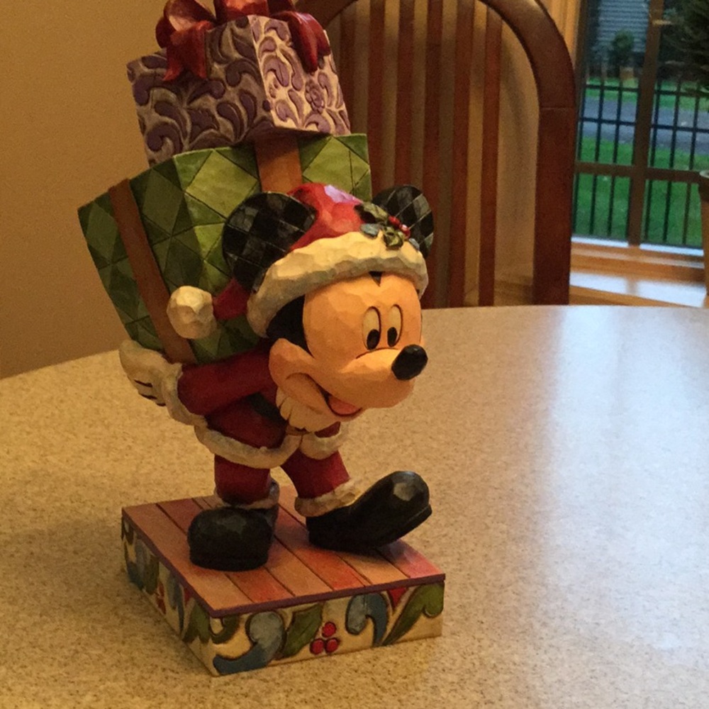 Jim Shore Mickey Mouse HERE COMES OLD ST. MICK